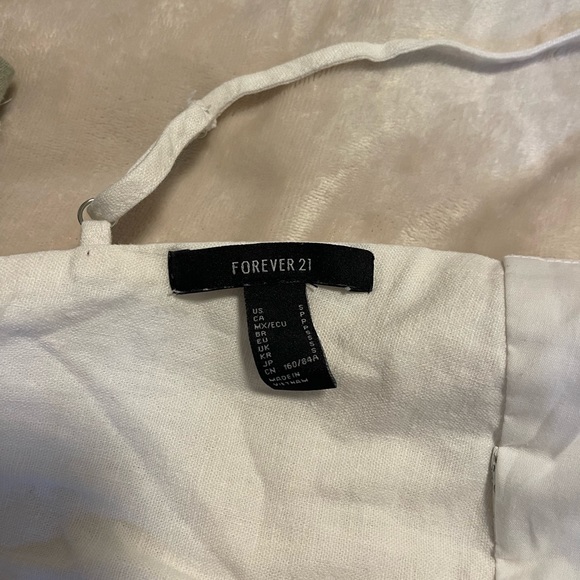 F21 Cropped Tie Top - Picture 5 of 5